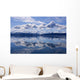 Scenic View Of The Chilkat Mountains Reflecting In Lynn Canal Wall Mural