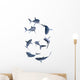 Shark Set Wall Mural