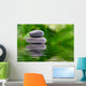 Zen Stone Reflection Wall Decal
