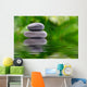 Zen Stone Reflection Wall Decal