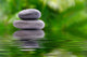 Zen Stone Reflection Wall Decal