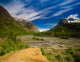 Scenic View Of Eagle River Wall Mural