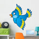 Blue Bird Wall Decal