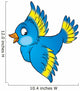 Blue Bird Wall Decal