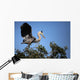 Great Blue Heron Returning Wall Mural
