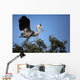 Great Blue Heron Returning Wall Mural