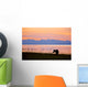 Moose Calf Feeding Wall Mural