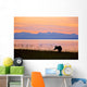 Moose Calf Feeding Wall Mural