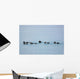 Sea Otters Swimming In Prince William Sound Wall Mural