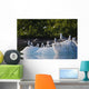 Kittiwakes And Seagulls Sitting On An Ice Berg Wall Mural
