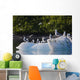Kittiwakes And Seagulls Sitting On An Ice Berg Wall Mural