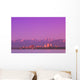 Sunset Anchorage Skyline Summer Southcentral Alaska Wall Mural