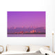 Sunset Anchorage Skyline Summer Southcentral Alaska Wall Mural