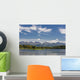 Panoramic View Over Westchester Lagoon With The Chugach Mountains Wall Mural