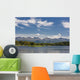 Panoramic View Over Westchester Lagoon With The Chugach Mountains Wall Mural
