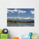 Panoramic View Over Westchester Lagoon With The Chugach Mountains Wall Mural