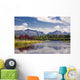 View Over Westchester Lagoon And The Chugach Mountains During Summer Wall Mural