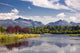View Over Westchester Lagoon And The Chugach Mountains During Summer Wall Mural