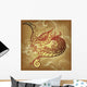 Asia Bird Phoenix Wall Mural