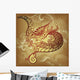 Asia Bird Phoenix Wall Mural
