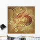 Asia Bird Phoenix Wall Mural