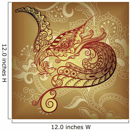 Asia Bird Phoenix Wall Mural
