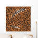 Tiger Fur Motif Repeating Wall Decal
