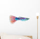 Guppy (Poecilia reticulata) Wall Decal