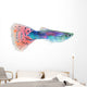 Guppy (Poecilia reticulata) Wall Decal