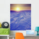 Sunset Over Wind-Carved Snow Drifts North Slope Arctic Ak Wall Mural