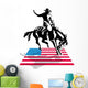 American Rodeo Wall Decal