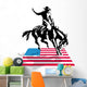 American Rodeo Wall Decal