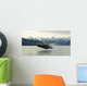 Humpback Whale Breaches Near Glacier Bay National Park, Alaska Wall Mural