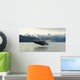 Humpback Whale Breaches Near Glacier Bay National Park, Alaska Wall Mural