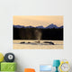 Humpback Whales Swim Wall Mural