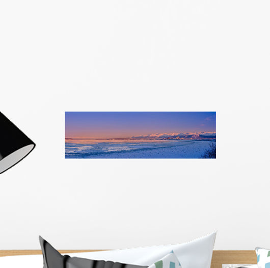Panorama Anchorage Skyline Wall Decal