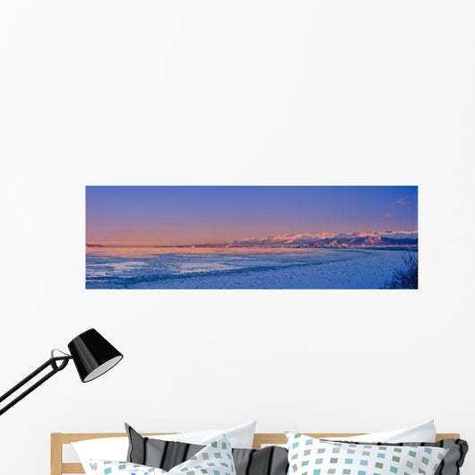 Panorama Anchorage Skyline Wall Decal