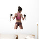 Female Fitness Wall Decal