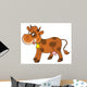 Brown Cow Wall Decal