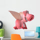 Flying Pig Wall Decal