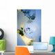 Up Christmas Ornament Hanging Wall Mural