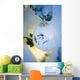 Up Christmas Ornament Hanging Wall Mural