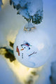 Up Christmas Ornament Hanging Wall Mural