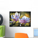 Magnolia flowers.My own artwork. Wall Mural