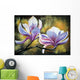 Magnolia flowers.My own artwork. Wall Mural