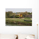 trailer in the Camargue Wall Mural
