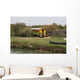 trailer in the Camargue Wall Mural