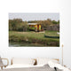 trailer in the Camargue Wall Mural