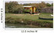 trailer in the Camargue Wall Mural