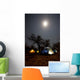 Safari Sleeping Tents Bush Wall Mural